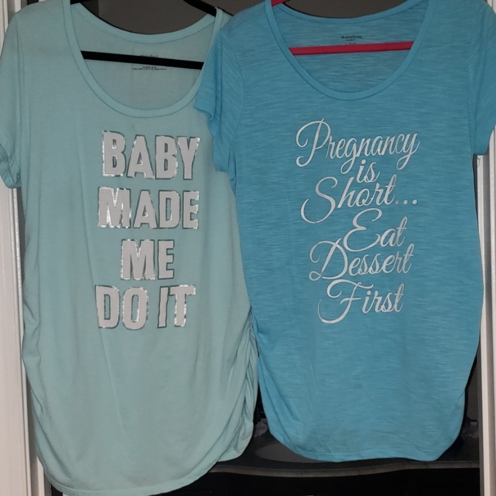 L/XL-Maternity Graphic Tee's